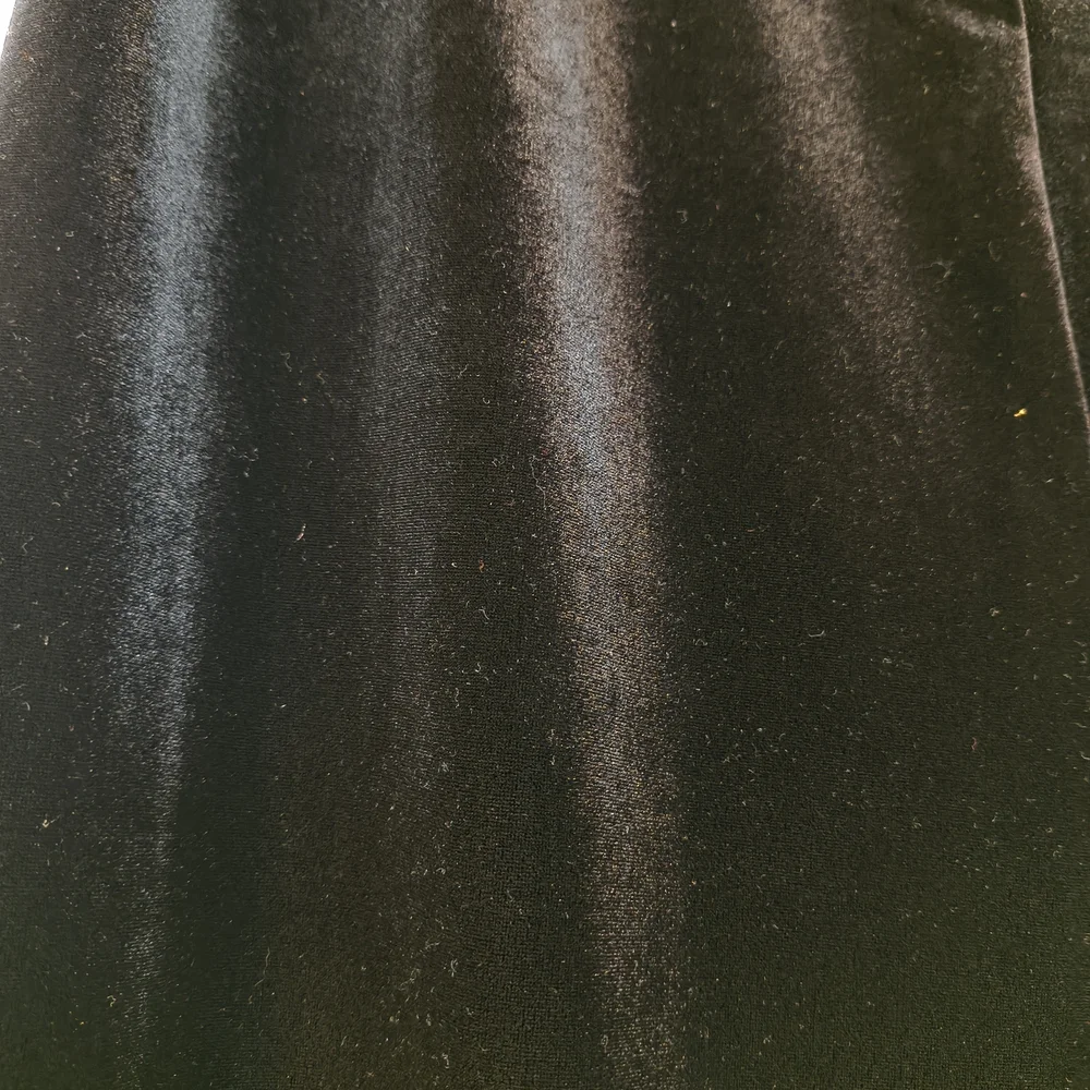 Susan Graver Black Velour Pants Medium - Picture 2 of 6